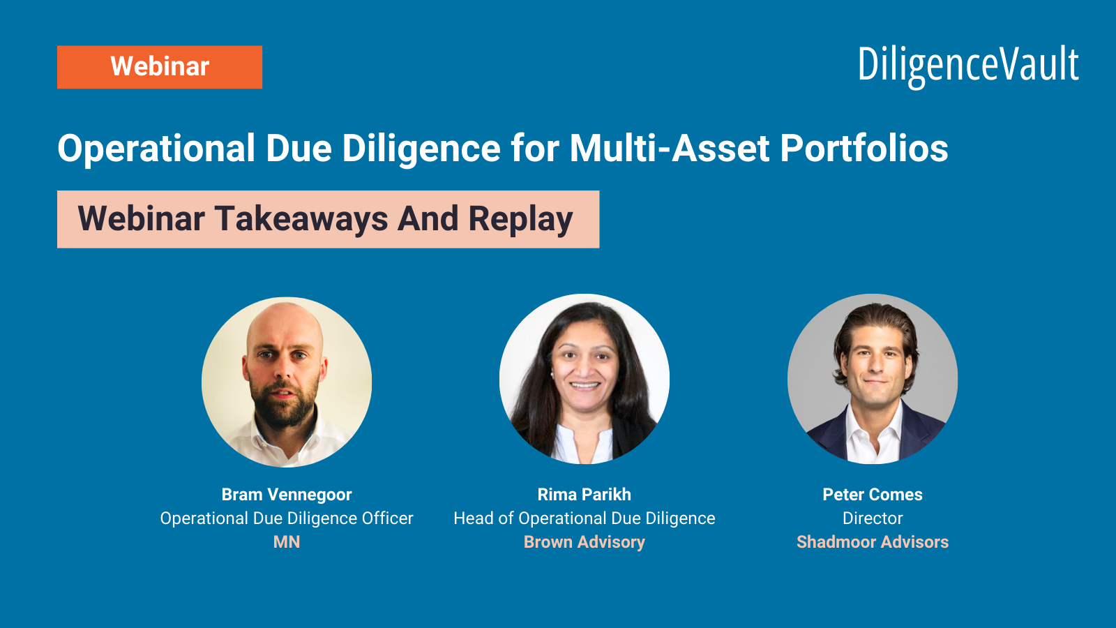 DV Webinar - ODD For Multi-Asset Portfolios