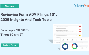 DV Webinar - Reviewing Form ADV Filings 101 2025 Insights and Tech Tools