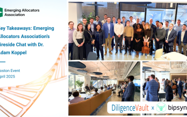DiligenceVault Key Takeaways Emerging Allocators Association's Fireside Chat with Dr. Adam Koppel